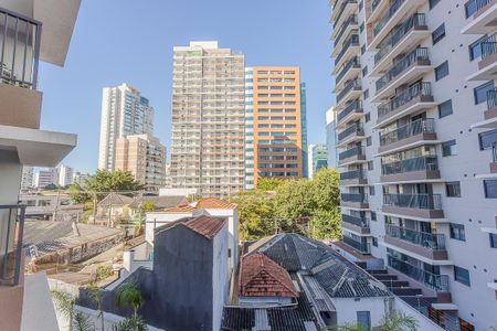 Vista da Varanda de kitnet/studio à venda com 1 quarto, 27m² em Pinheiros, São Paulo