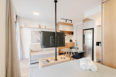 Studio à venda com 27m², 1 quarto e sem vaga Studio à venda com 27m², 1 quarto e sem vagaQuarto