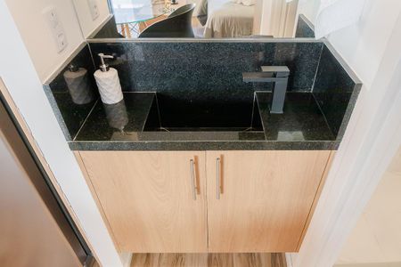 Studio à venda com 27m², 1 quarto e sem vaga Studio à venda com 27m², 1 quarto e sem vagaBanheiro