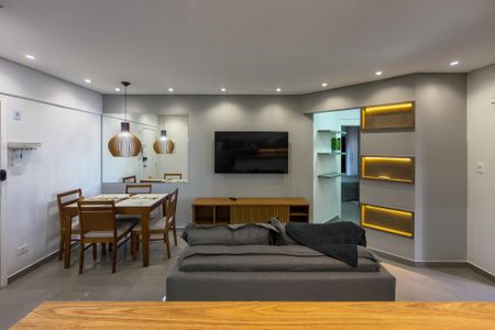 Apartamento para alugar com 60m², 1 quarto e 1 vaga Apartamento para alugar com 60m², 1 quarto e 1 vagaSala