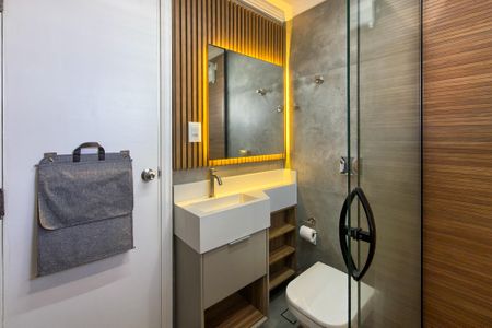 Apartamento para alugar com 60m², 1 quarto e 1 vaga Apartamento para alugar com 60m², 1 quarto e 1 vagaBanheiro