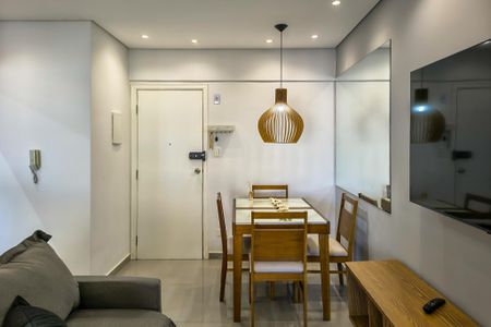 Sala de apartamento para alugar com 1 quarto, 60m² em Guilhermina, Praia Grande