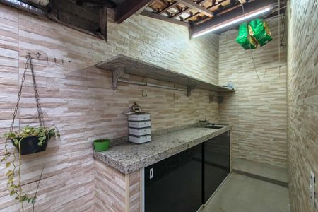 Lavanderia de casa para alugar com 2 quartos, 50m² em Jardim Trevo, Praia Grande