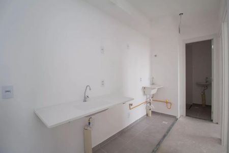 Cozinha de apartamento à venda com 2 quartos, 34m² em Moinho Velho, São Paulo