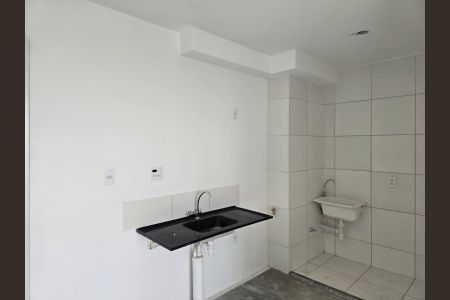 Cozinha e Área de Serviço de apartamento para alugar com 2 quartos, 38m² em Centro, Guarulhos