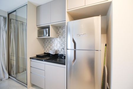 Studio à venda com 25m², 1 quarto e sem vaga Studio à venda com 25m², 1 quarto e sem vagaCozinha