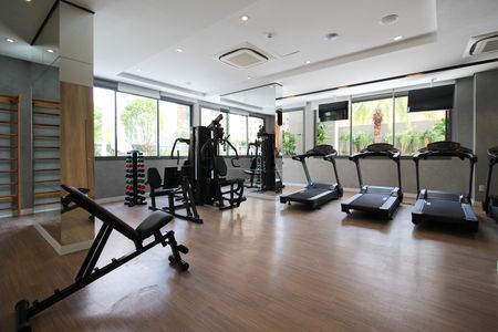 Studio à venda com 25m², 1 quarto e sem vaga Studio à venda com 25m², 1 quarto e sem vagaÁrea comum - Academia