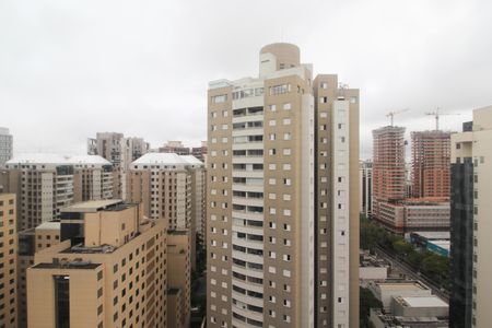 Vista de kitnet/studio à venda com 1 quarto, 25m² em Indianópolis, São Paulo