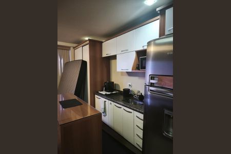Cozinha de apartamento à venda com 1 quarto, 43m² em Vila Clementino, São Paulo
