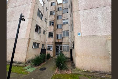 Fachada do bloco de apartamento à venda com 1 quarto, 41m² em Mato Grande, Canoas