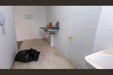 COZINHA + ÁREA DE SERVIÇO de apartamento à venda com 2 quartos, 56m² em Bonfim, Campinas
