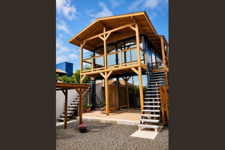 Fachada de apartamento para alugar com 1 quarto, 40m² em Rio Tavares, Florianópolis