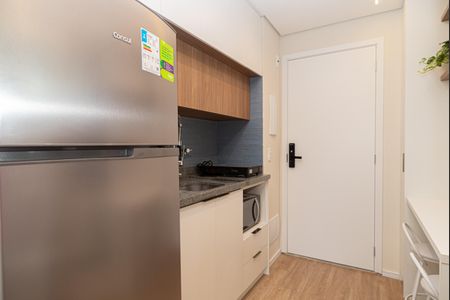 Studio para alugar com 25m², 1 quarto e sem vaga Studio para alugar com 25m², 1 quarto e sem vagaCozinha