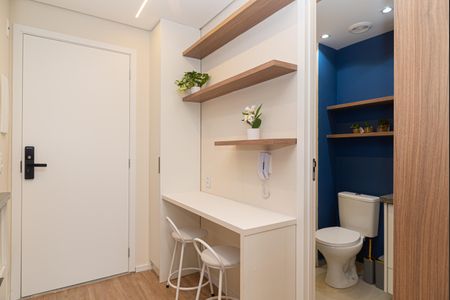 Studio para alugar com 25m², 1 quarto e sem vaga Studio para alugar com 25m², 1 quarto e sem vagaCozinha