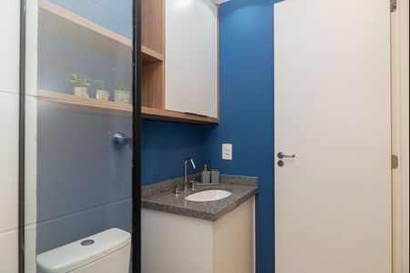 Studio para alugar com 25m², 1 quarto e sem vaga Studio para alugar com 25m², 1 quarto e sem vagaBanheiro