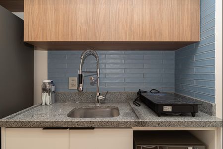 Studio para alugar com 25m², 1 quarto e sem vaga Studio para alugar com 25m², 1 quarto e sem vagaCozinha
