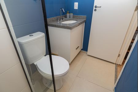Studio para alugar com 25m², 1 quarto e sem vaga Studio para alugar com 25m², 1 quarto e sem vagaBanheiro