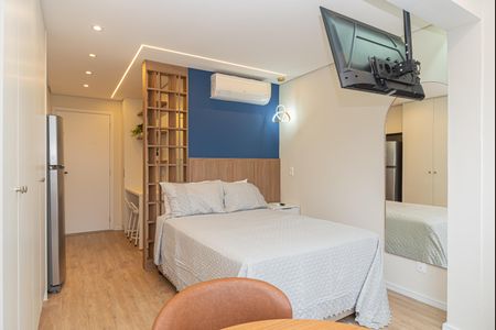 Studio para alugar com 25m², 1 quarto e sem vaga Studio para alugar com 25m², 1 quarto e sem vagaQuarto