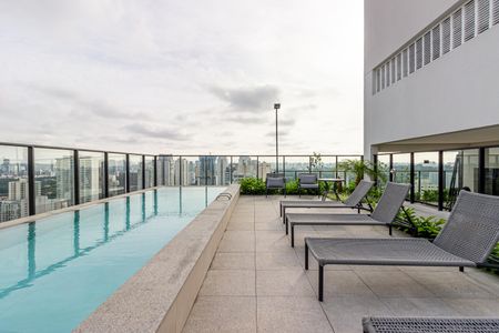 Studio à venda com 22m², 1 quarto e sem vagaPiscina