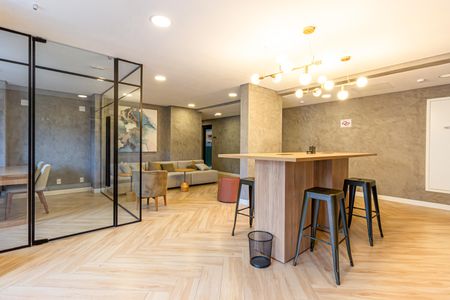 Studio à venda com 22m², 1 quarto e sem vagaSalão de festas