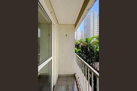 Varanda da Sala de apartamento para alugar com 3 quartos, 63m² em Brás, São Paulo
