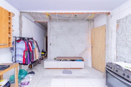 Cozinha de casa para alugar com 2 quartos, 82m² em Estância Jaraguá, São Paulo
