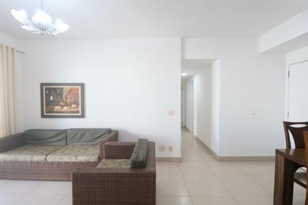 Sala de apartamento para alugar com 3 quartos, 118m² em Jardim Asturias, Guarujá