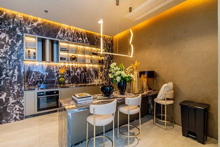 Apartamento para alugar com 44m², 2 quartos e sem vagaÁrea comum - Salão de festas