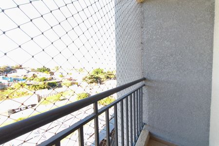 Varanda da Sala de apartamento para alugar com 2 quartos, 46m² em Vila Mimosa, Campinas