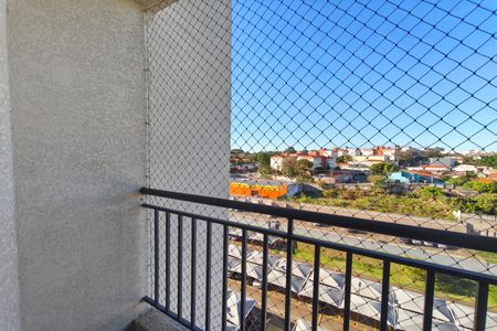 Varanda da Sala de apartamento para alugar com 2 quartos, 46m² em Vila Mimosa, Campinas