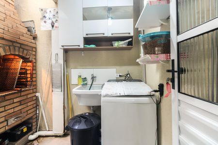 Área de Serviço e Churrasqueira de casa à venda com 2 quartos, 68m² em Vila Esperança, São Paulo