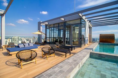 Apartamento à venda com 97m², 2 quartos e 1 vaga Apartamento à venda com 97m², 2 quartos e 1 vagaÁrea externa