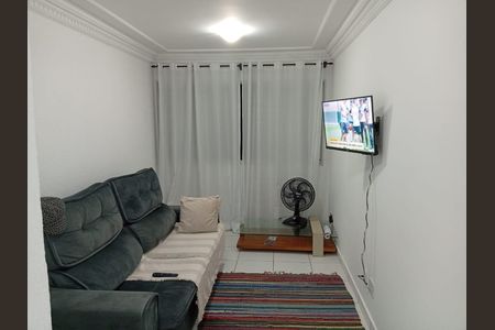 Sala de apartamento à venda com 3 quartos, 78m² em Conjunto Residencial Ingai, São Paulo