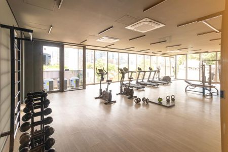 Studio para alugar com 26m², 1 quarto e sem vagaÁrea comum - Academia