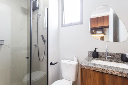 Studio para alugar com 26m², 1 quarto e sem vagaBanheiro