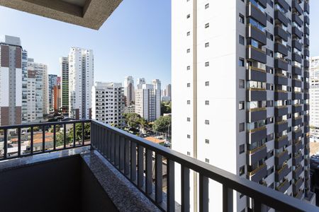Studio para alugar com 26m², 1 quarto e sem vagaVaranda