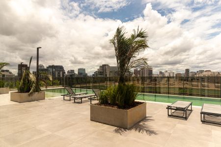 Studio para alugar com 26m², 1 quarto e sem vagaÁrea comum - Piscina