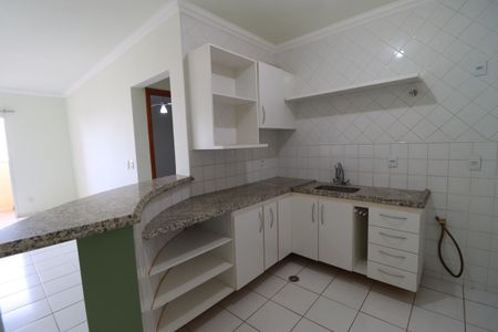 Cozinha  de apartamento para alugar com 1 quarto, 49m² em Nova Ribeirânia, Ribeirão Preto