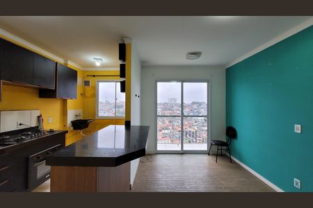 Sala de apartamento para alugar com 2 quartos, 46m² em Vila Monte Belo, Itaquaquecetuba