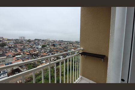 Sala - Varanda de apartamento para alugar com 2 quartos, 46m² em Vila Monte Belo, Itaquaquecetuba