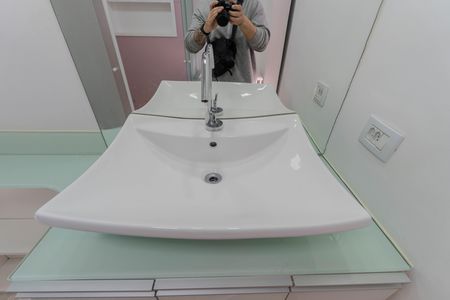 Banheiro de apartamento para alugar com 2 quartos, 67m² em Bela Vista, São Paulo