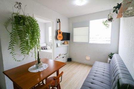 Sala / Cozinha de apartamento à venda com 2 quartos, 35m² em Jardim Promissao, São Paulo