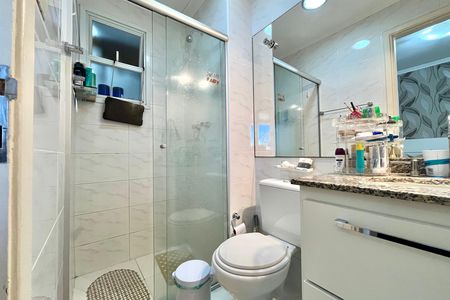 Apartamento à venda com 85m², 3 quartos e 2 vagasBanheiro da Suíte