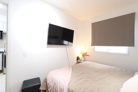 Quarto de apartamento à venda com 1 quarto, 27m² em Barra Funda, São Paulo