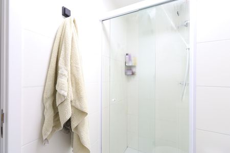 Banheiro de apartamento à venda com 1 quarto, 27m² em Barra Funda, São Paulo
