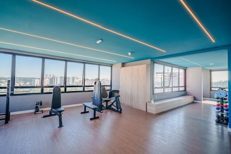Apartamento para alugar com 27m², 1 quarto e sem vaga Apartamento para alugar com 27m², 1 quarto e sem vagaÁrea comum - Academia