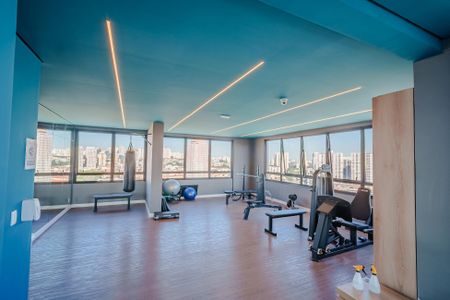 Apartamento para alugar com 27m², 1 quarto e sem vaga Apartamento para alugar com 27m², 1 quarto e sem vagaÁrea comum - Academia