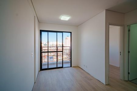 Sala de apartamento para alugar com 1 quarto, 27m² em Jardim Trussardi, São Paulo