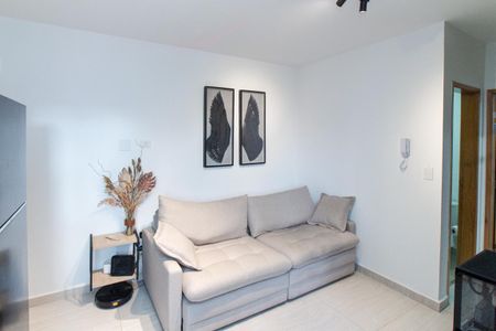 Sala e Cozinha de apartamento à venda com 2 quartos, 36m² em Vila Gustavo, São Paulo