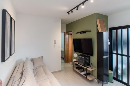 Sala e Cozinha de apartamento à venda com 2 quartos, 36m² em Vila Gustavo, São Paulo